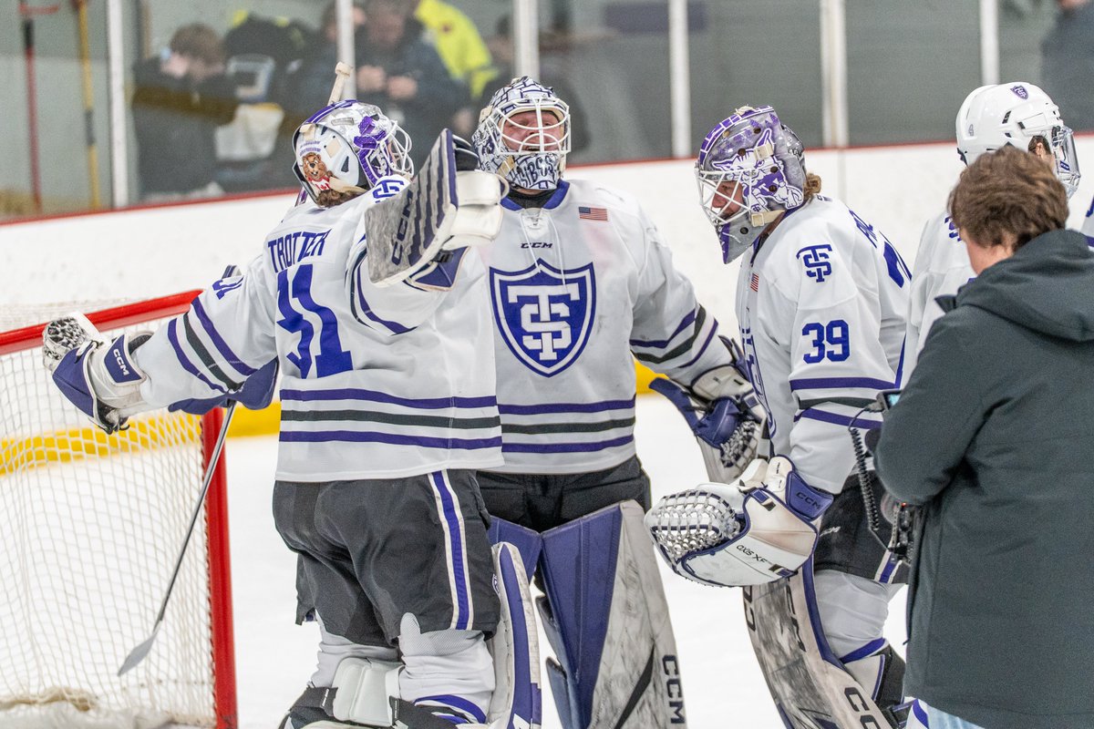 St. Thomas Athletics (@tommieathletics) on Twitter photo 𝗡𝗶𝗻𝗲 𝗧𝗼 𝗞𝗻𝗼𝘄: With our Division I transition now complete, throughout the summer we'll look back at nine major gains made by programs and individuals during the most successful season of <a href="/UofStThomasMN/">University of St. Thomas</a>'s reclassification.
First on the docket is <a href="/TommieMHockey/">St. Thomas Men’s Hockey</a>, who went 𝗡𝗶𝗻𝗲 𝗧𝗼 𝗞𝗻𝗼𝘄: With our Division I transition now complete, throughout the summer we'll look back at nine major gains made by programs and individuals during the most successful season of <a href="/UofStThomasMN/">University of St. Thomas</a>'s reclassification.
First on the docket is <a href="/TommieMHockey/">St. Thomas Men’s Hockey</a>, who went