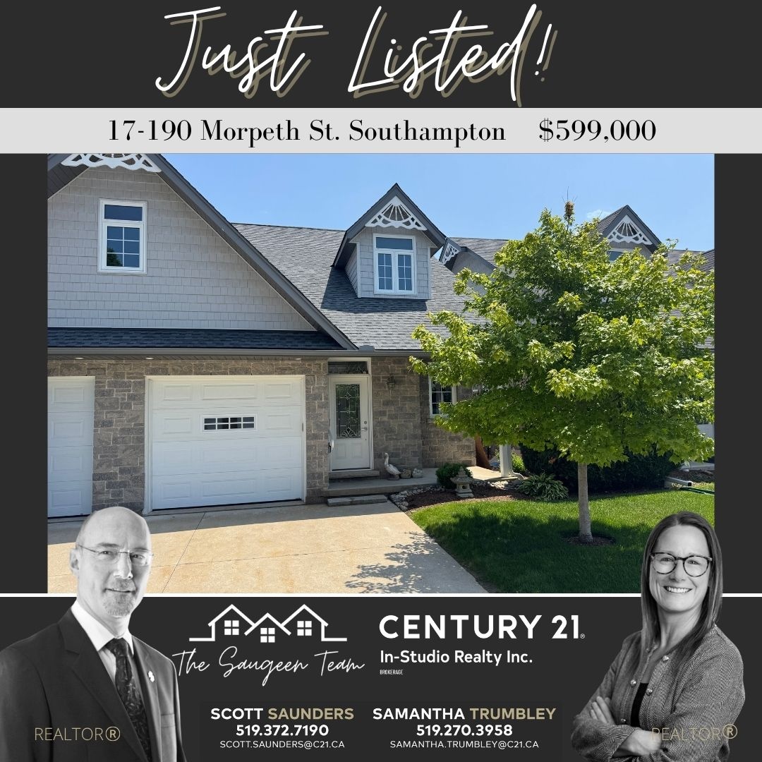 SaugeenTeam's tweet photo. ⭐️ JUST LISTED ⭐️⁠
⁠
17-190 Morpeth St. Southampton - Easy Condo Living!
⁠
$599,000⁠
🛌 3 Bedrooms⁠
🛀 3 Bathrooms⁠
🏠️ Approx 1,740 sqft⁠
⁠
For more information, https://t.co/jmyZexdzje
⁠ https://t.co/DuNCiPWZKD