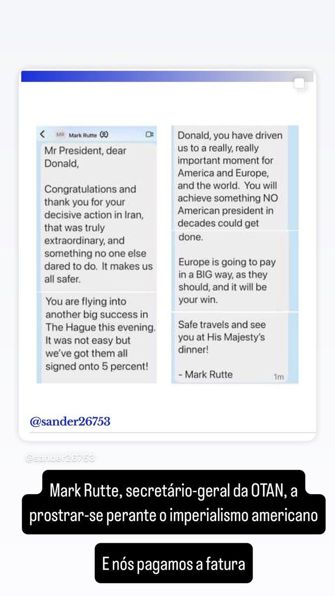 De Naakte Keizer is echt trots op zijn Nederlandse marionet, Mark Rutte, en zijn onwankelbare toewijding om Donald's laarzen te likken. De prijs voor Rutte's laarslikken? De welvaartsstaten van Europa  en eindeloze massamoord.