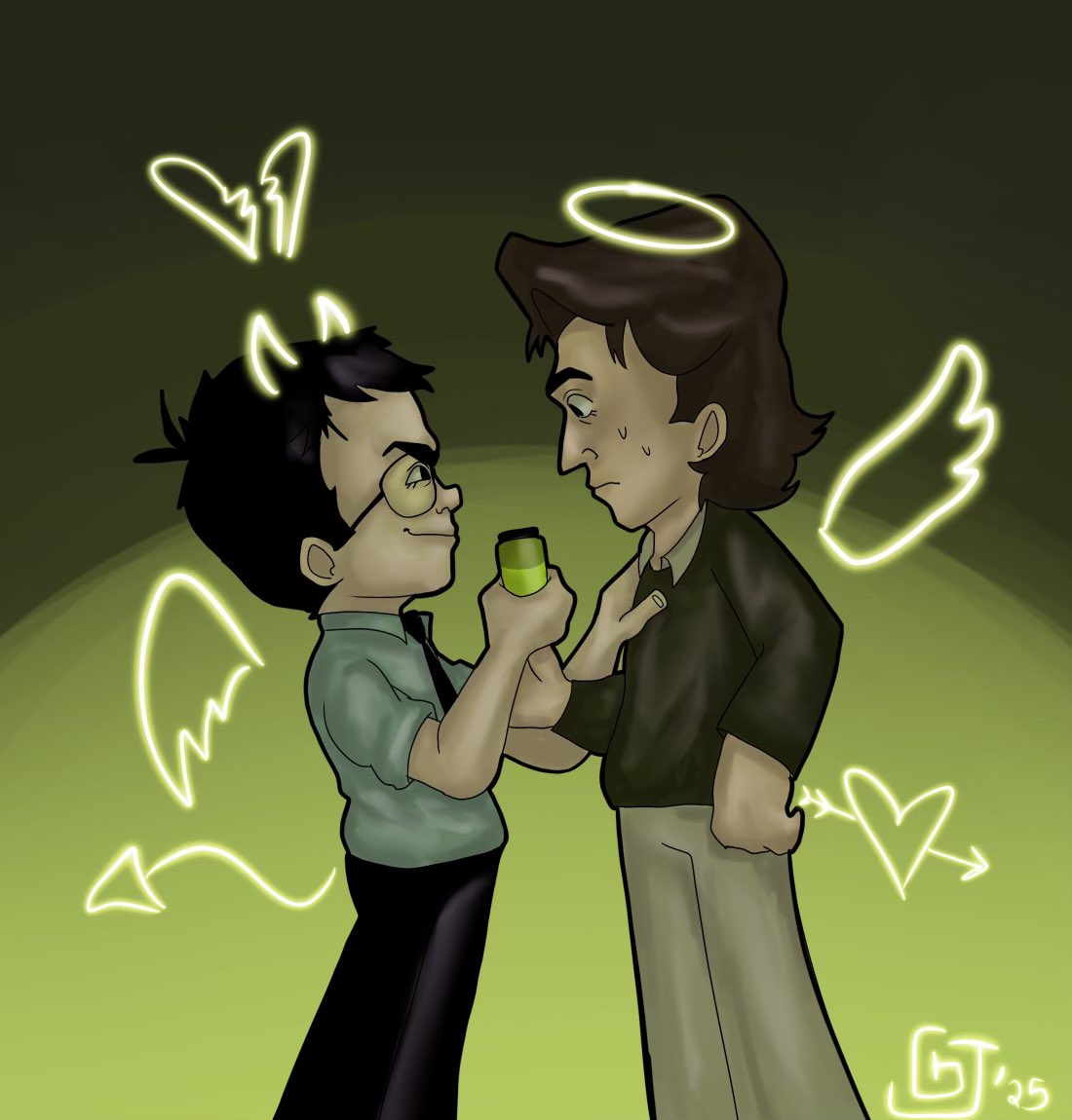 glitchedjunk_'s tweet photo. Danbert nation eat up
#reanimator #herbertwest #dancain #brideofreanimator #fanart #art #digitalart https://t.co/JQA0U8R7Kj