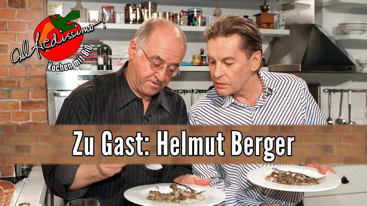 Kulturelle Scheunenfunde.

(Zeitgeister der Vergangenheit)

Heute:

1999

„Alfred…Hollywood ruft an!“

Helmut Berger ist zu Gast bei alfredissimo!, zweckentfremdet Kochwein und telefoniert mit einem Milchaufschäumer.