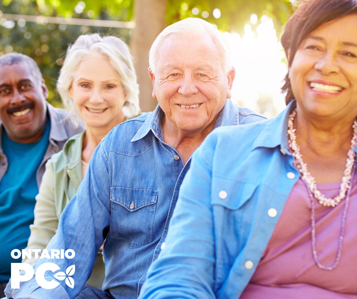 Ontario PCs are investing nearly $7M to help seniors stay active, healthy &amp; connected — including 330+ local projects, new supports for veterans &amp; expanded Seniors Active Living Centres.

We’re protecting what matters.

ontariopc.ca/2025/06/24/ont… 

#Seniors #ONpoli #OntarioPC