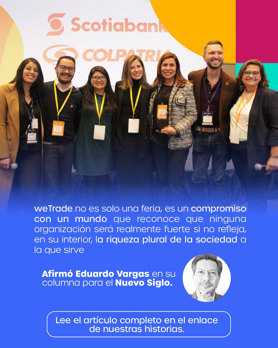 Cámara de la Diversidad (@camdiversidad) on Twitter photo weTrade: una apuesta por la inclusión que trasciende lo empresarial
En esta columna de <a href="/ElNuevoSiglo/">EL NUEVO SIGLO</a>, se reconoce el impacto de #weTrade2025 como un espacio que impulsa la diversidad, el desarrollo económico en América Latina.
👉f.mtr.cool/xmzdyqaqae weTrade: una apuesta por la inclusión que trasciende lo empresarial
En esta columna de <a href="/ElNuevoSiglo/">EL NUEVO SIGLO</a>, se reconoce el impacto de #weTrade2025 como un espacio que impulsa la diversidad, el desarrollo económico en América Latina.
👉f.mtr.cool/xmzdyqaqae