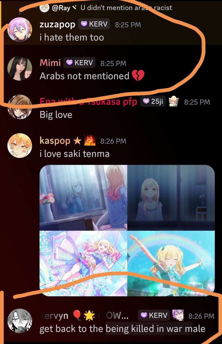 dilucmpreg's tweet photo. @rashthecrampede @ruikasapop calling joe racist and transphobic as if this isn’t you? and theres racists in your server too? ohh you bum https://t.co/4TcUwP7EmQ