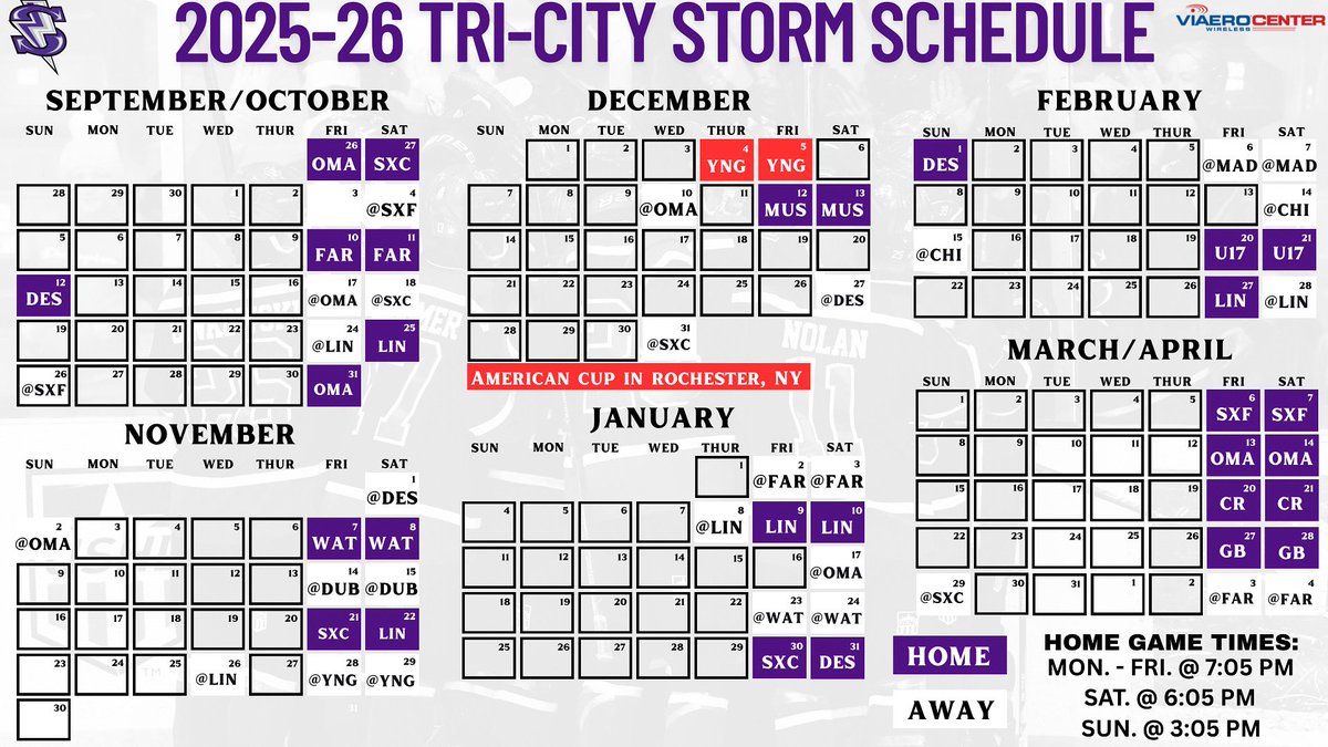 Who is ready for another season of Storm Hockey! 👀