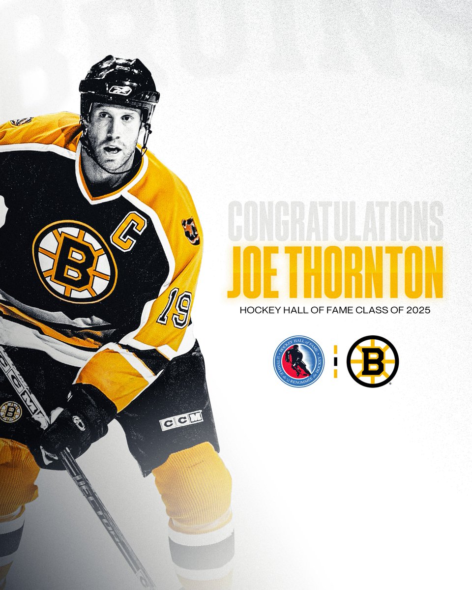 Congratulations, Joe, on your selection to the <a href="/HockeyHallFame/">Hockey Hall of Fame</a>!
