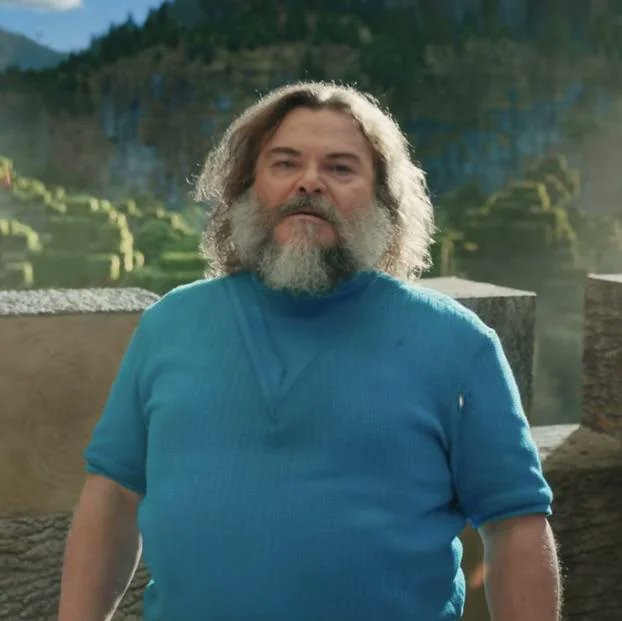 Medalion2889's tweet photo. Jack Black as the guy from Legend of Zelda II: "I am... Error" #LegendofZelda #IamError #JackBlack #LiveAction #Movie https://t.co/TD2hxBjclG