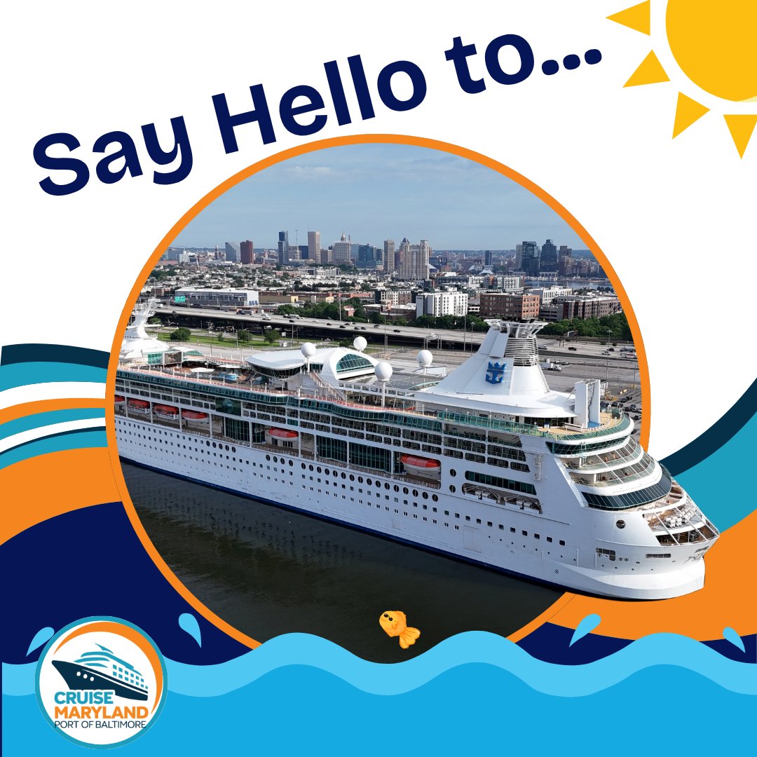 Cruise Maryland (@cruisemaryland) on Twitter photo Say hello to <a href="/RoyalCaribbean/">Royal Caribbean</a>’s Vision of the Seas! This stunning ship sails from Cruise Maryland.
From the vibrant streets of San Juan to the private paradise at CocoCay, Vision of the Seas is your ticket to sun-soaked fun.
Plan your getaway today! ow.ly/TVr850WfKnt Say hello to <a href="/RoyalCaribbean/">Royal Caribbean</a>’s Vision of the Seas! This stunning ship sails from Cruise Maryland.
From the vibrant streets of San Juan to the private paradise at CocoCay, Vision of the Seas is your ticket to sun-soaked fun.
Plan your getaway today! ow.ly/TVr850WfKnt