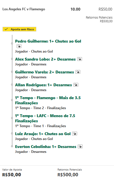➡️Sugestão da Aposta sem Risco de até R$50,00 para Flamengo x Los Angeles hoje

Link da Oferta: bet365.bet.br/olp/open-accou…

Jogue com responsabilidade. +18.