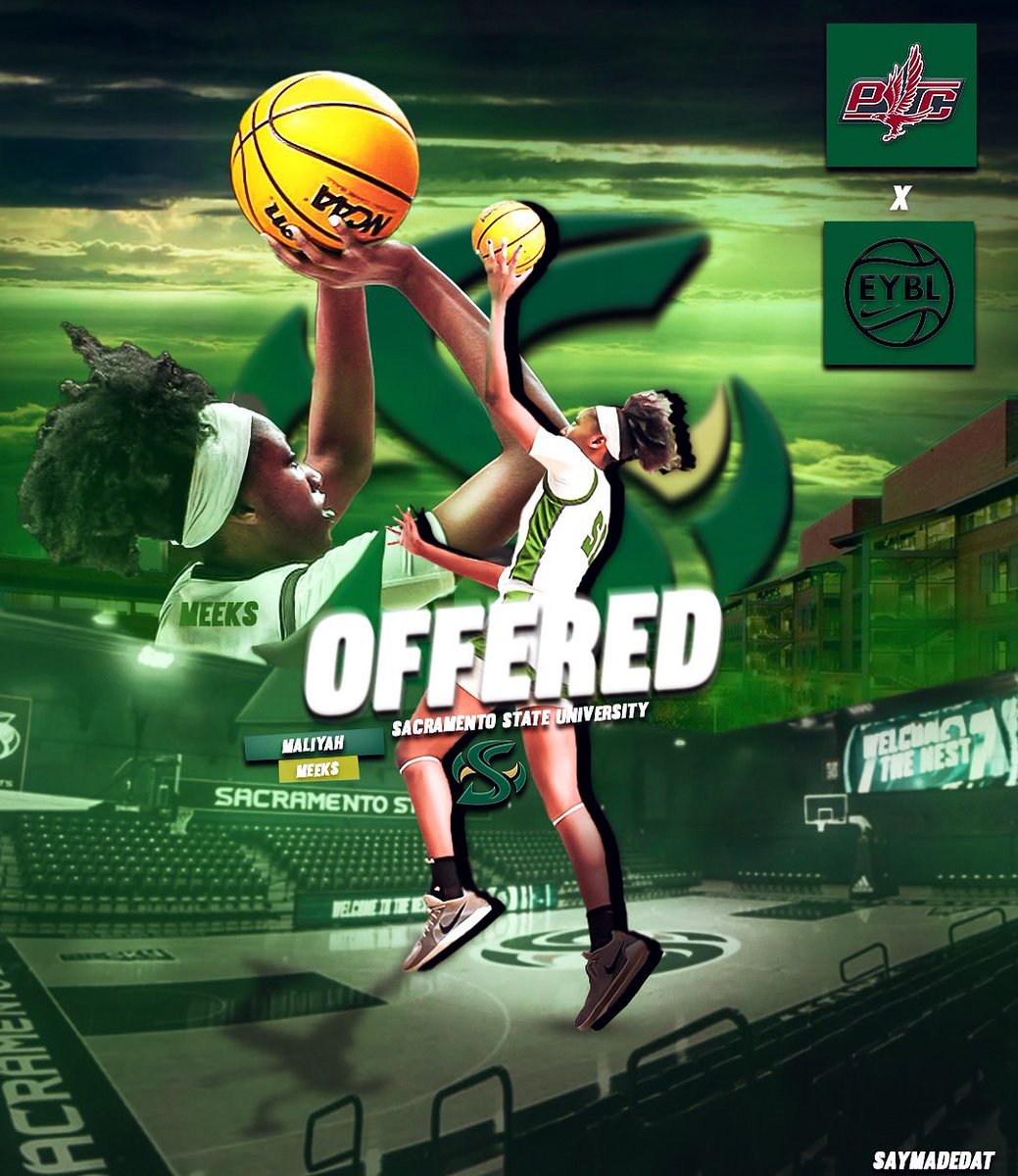 Maliyah Meeks (@meeks_maliyah) on Twitter photo Blessed and thankful to receive a D1 offer from Sacramento State University. Thank you <a href="/CoachAKallhoff/">Aaron Kallhoff</a> AGTG Blessed and thankful to receive a D1 offer from Sacramento State University. Thank you <a href="/CoachAKallhoff/">Aaron Kallhoff</a> AGTG