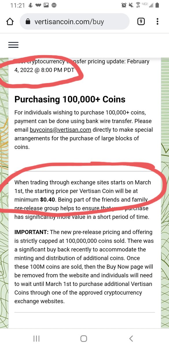 ECP_2024's tweet photo. @Lookinanswer @Vertisan I can't find earlier screenshots, but here is one where swap was supposed to go live on March 1st 2022. This was before he made up the Satoshi nonsense and renamed the coin. https://t.co/xa2NlHx5jx