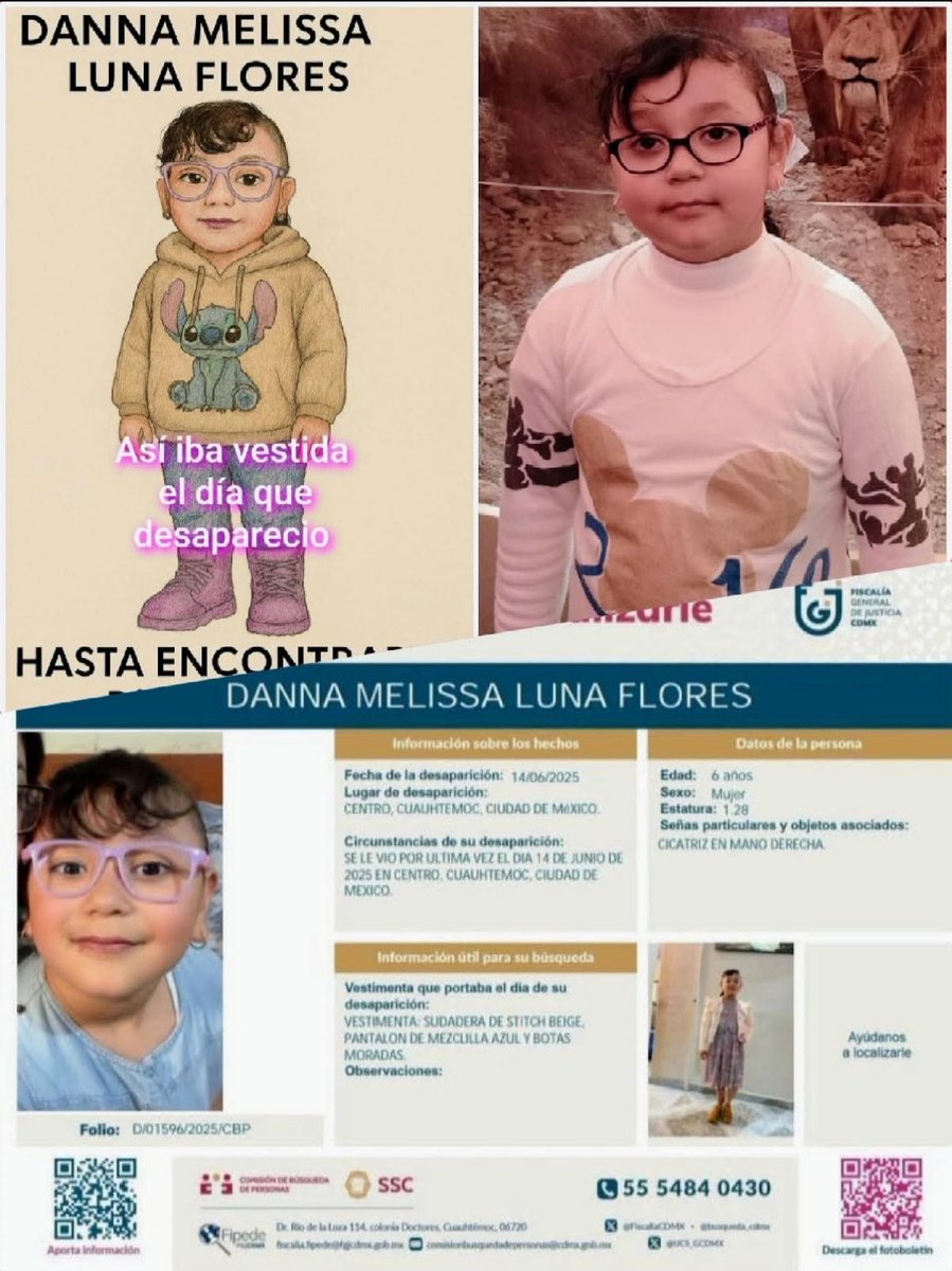 HonorariosSSPDF's tweet photo. Danna sigue sin aparecer su padre no da señales de donde la tiene ni cómo y su mamá en angustia y desperacion 
Y las autoridades?? Ahh!! si hay paro
@Claudiashein @ClaraBrugadaM @FiscaliaCDMX @FiscaliaEdomex @AztecaNoticias @AristeguiOnline @NTelevisa https://t.co/jQ6nCWAhKQ