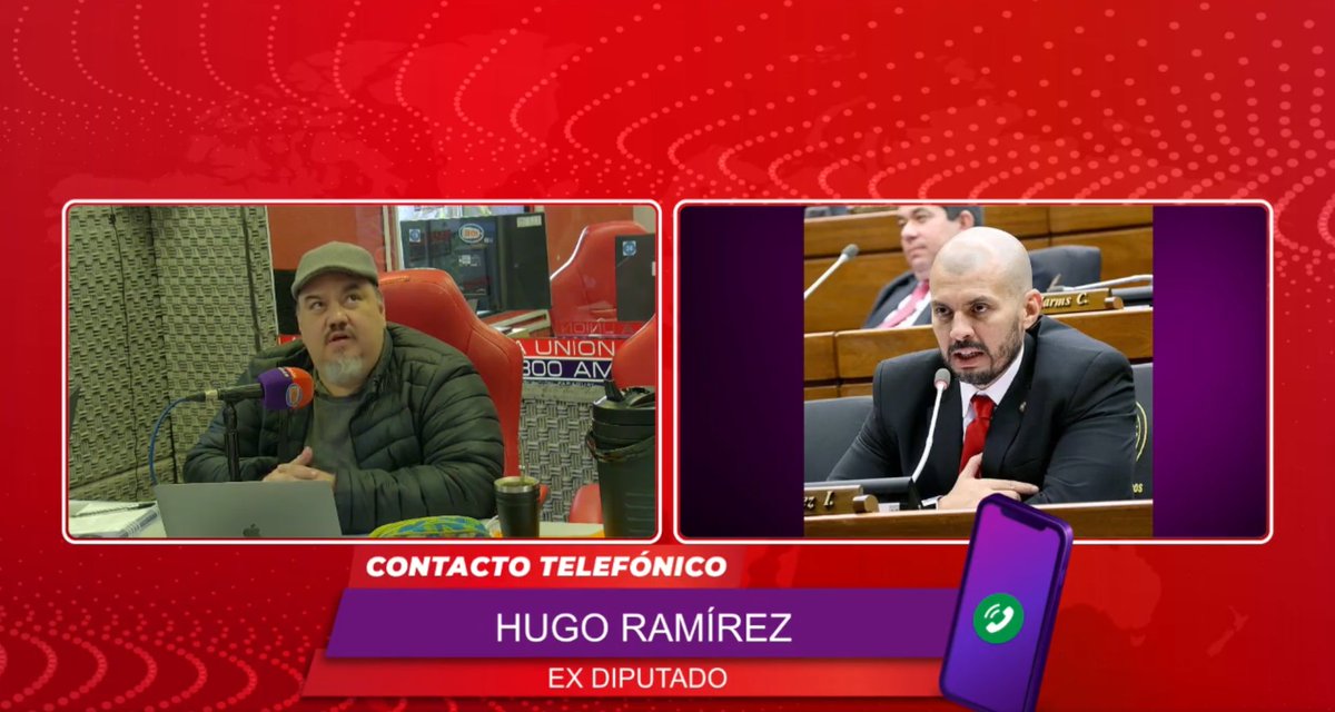 La Union AM (@launionam) on Twitter photo Hugo Ramírez lanzó oficialmente su precandidatura a la intendencia de Asunción 🏛️ “Asunción está fea, desagradable y no habitable. Vamos a poner orden, rendir cuentas y modernizar la ciudad”.
<a href="/HugoRamirezANR/">Hugo Ramírez</a> <a href="/AsuncionMuni/">Municipalidad de Asunción</a> <a href="/juntasuncion/">Junta Municipal de Asunción</a> Hugo Ramírez lanzó oficialmente su precandidatura a la intendencia de Asunción 🏛️ “Asunción está fea, desagradable y no habitable. Vamos a poner orden, rendir cuentas y modernizar la ciudad”.
<a href="/HugoRamirezANR/">Hugo Ramírez</a> <a href="/AsuncionMuni/">Municipalidad de Asunción</a> <a href="/juntasuncion/">Junta Municipal de Asunción</a>