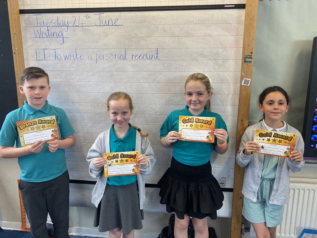 Mrs Kirkhope & R12 (@mrsjkirkhope) on Twitter photo Our Bronze and Gold winners, who did outstanding work over and above their normal homework tasks! So proud of you all 🏆 <a href="/LawmuirPS/">Lawmuir PS</a> Our Bronze and Gold winners, who did outstanding work over and above their normal homework tasks! So proud of you all 🏆 <a href="/LawmuirPS/">Lawmuir PS</a>