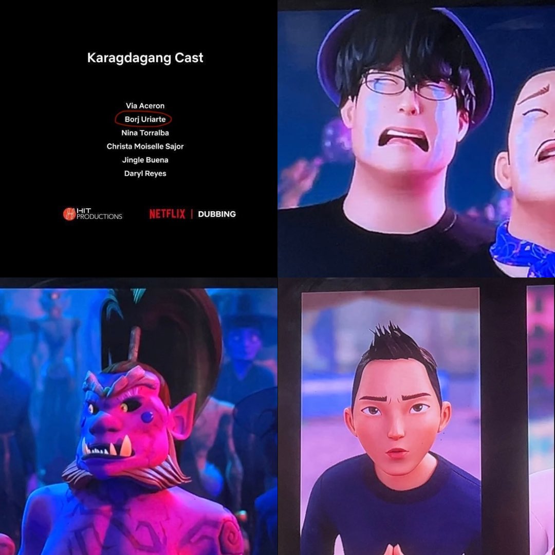 imsoborj's tweet photo. Huntr/x Astig! Babanatan yan!

Banatan ko rin kayo pag di nyo pa to napanood in Filipino Dub. Haha

Another masterpiece from Direk Rudolf Baldonado and sa buong team ng Hit Productions. Isang malaking karangalan ang mapabilang sa cast ng project na itoooo! 🥰🥰
#kpopdemonhunters https://t.co/eTmtXw1DYb