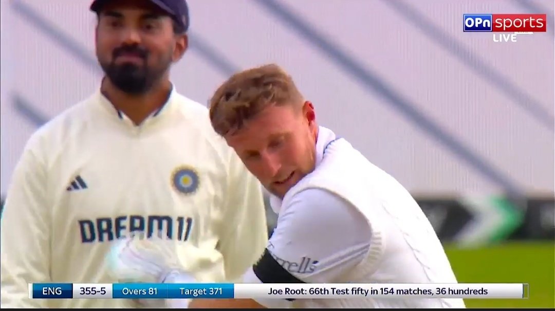 Rooty with another excellent innings 
Fifty up for the Goat 👏🏼👏🏼
#ENGvsIND