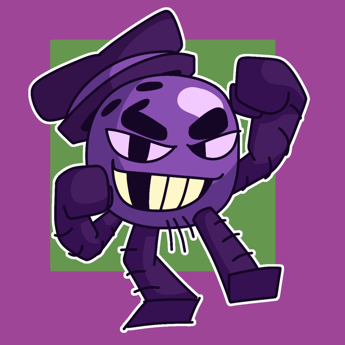 I love drawing round characters