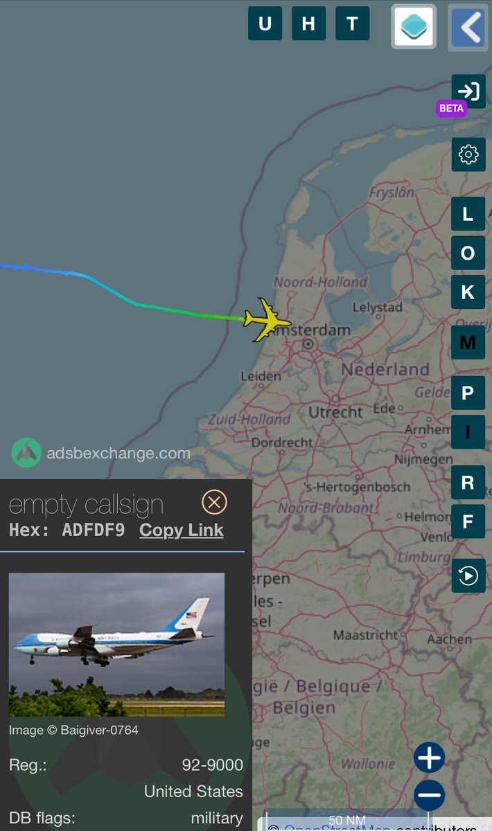 #AirforceOne is er bijna #Navotop