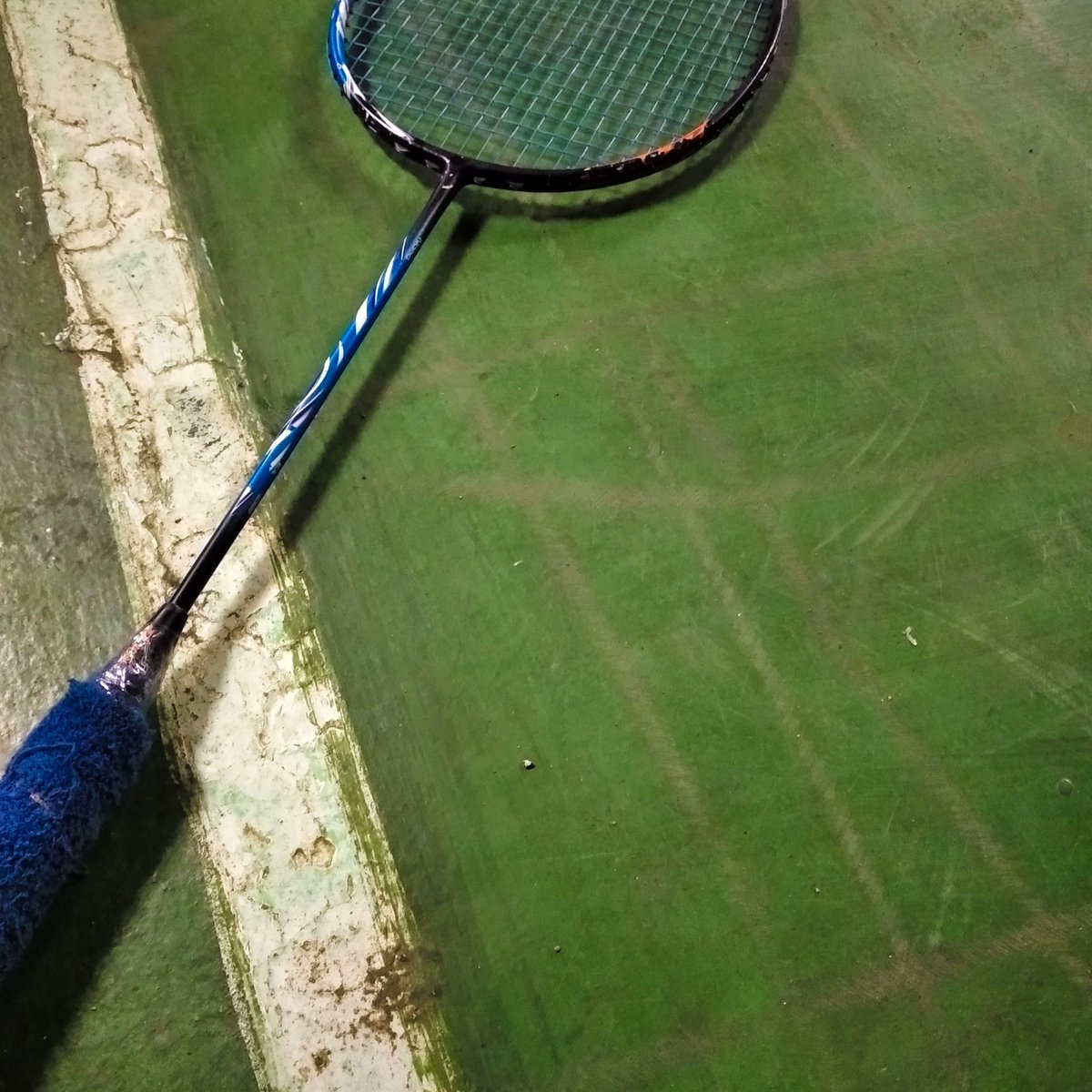 foto langit, badminton