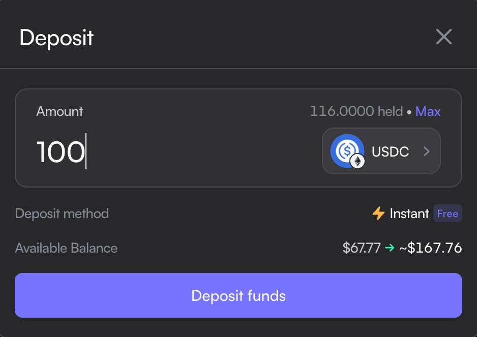 AntonioMJuliano's tweet image. Free & Instant deposits from all major chains are now live on dYdX ⚡️