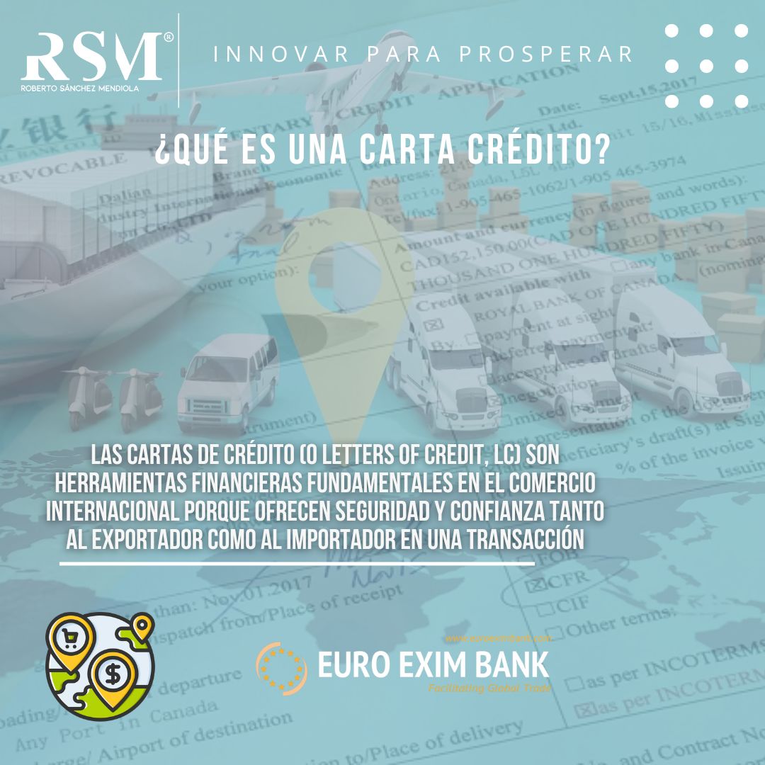 rsmconsultores_'s tweet photo. 🌍 ¿Comercio internacional? Protege tus operaciones con cartas de crédito de Euro Exim Bank.
En RSMCONSULTORES te ayudamos a hacerlo con seguridad y estrategia.
#ComercioInternacional #CartasDeCrédito #Exportaciones #Importaciones #NegociosGlobales https://t.co/Cw0sAHq4FA