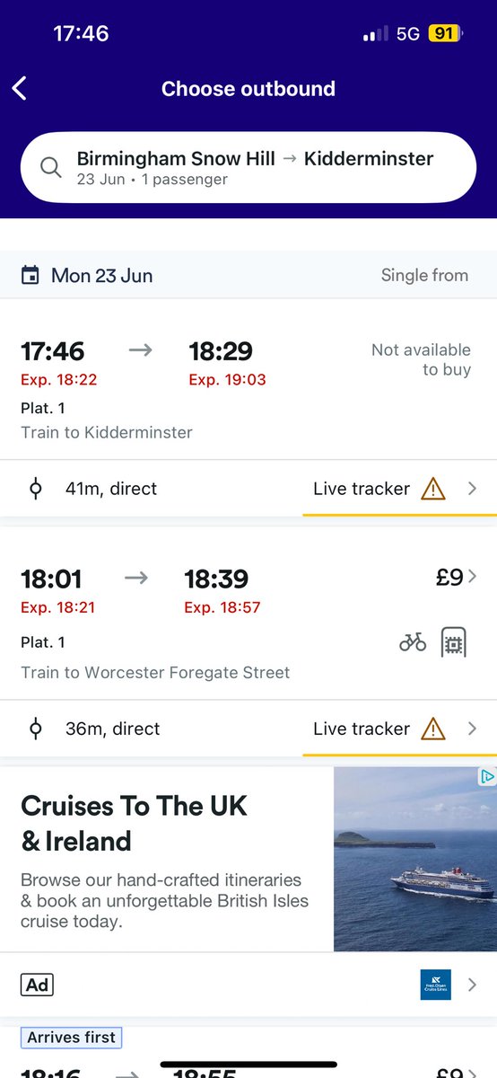 Reevesy002's tweet photo. @WestMidRailway £150 a month I pay for a season ticket and I got back £0.93, I am currently appealing a ticket fine £55 for the second time was rejected first time round for a silly mistake, yet you can run this god awful service and I get basically nothing back. https://t.co/GtT9IwDVO6