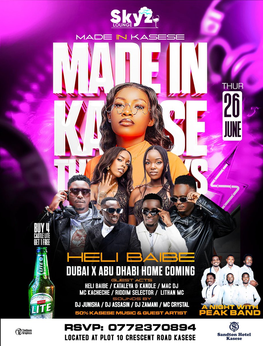 EvitomHits's tweet photo. Kasese let's converge, it's @HeliBaibe's Home Coming 

She's a Companied by @macdj43  @Mc_Kacheche  @Lithan_MC @DeRiddimselekta 

#EvitomHits https://t.co/z6tlRYW66E