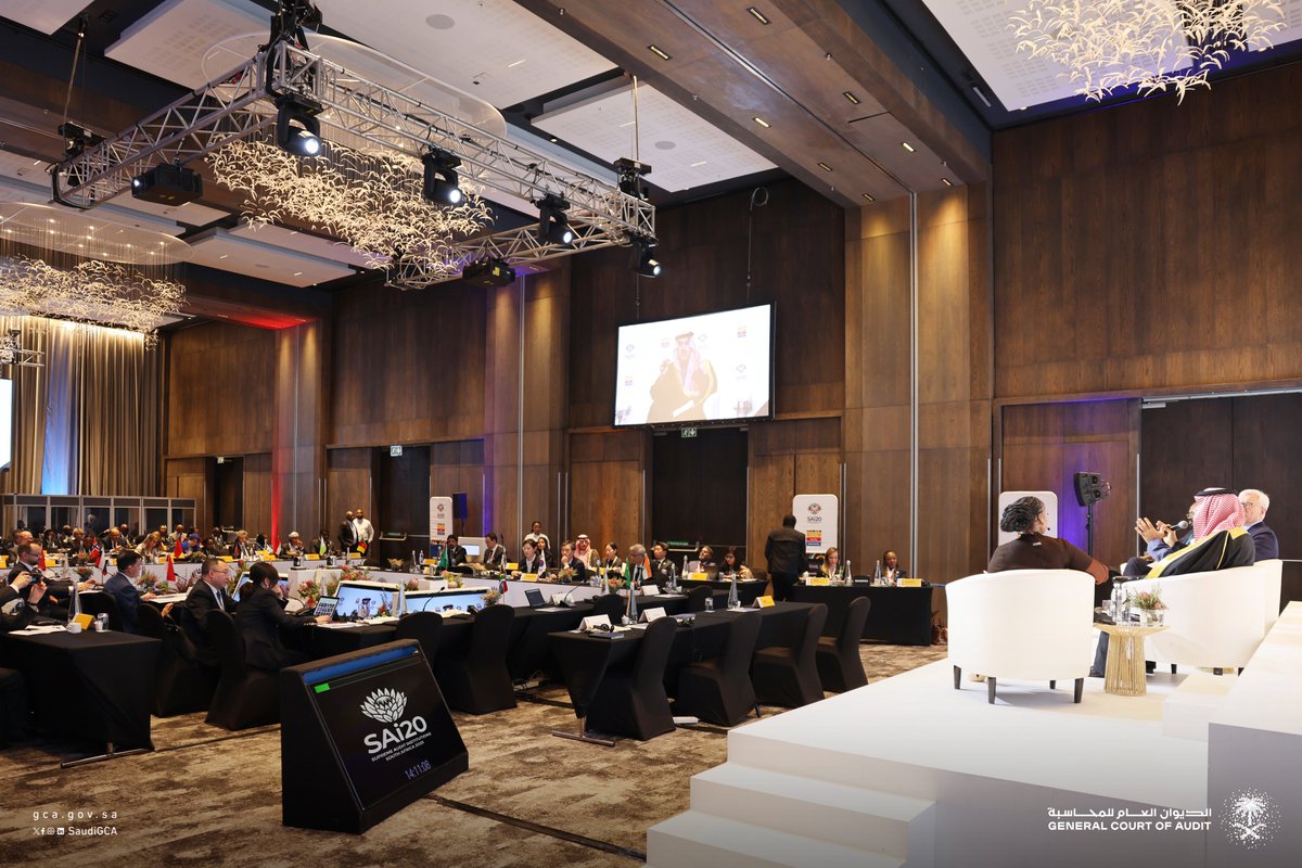 #Dr_Alangari Heads Saudi Arabia's Delegation to the #SAI20 Engagement Group of #G20.

gca.gov.sa/pages/SinglePo…