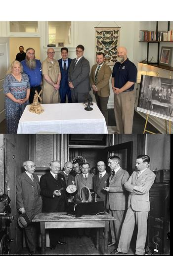 A day before the U.S. Army celebrated its birthday in Washington, representatives from the Navy attended a small commemoration for a different kind of anniversary: 100 years since one of the first demonstrations of the technology that would become television.

Learn more: