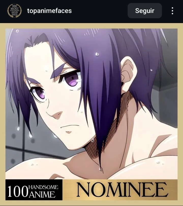reovolucao's tweet photo. Reo mikage has been nominated for the 100 most handsome anime faces of 2025 poll
Voting is open until November 18th, so vote for our chameleon boy! (Links below -🥂 https://t.co/WCJtC9bih3