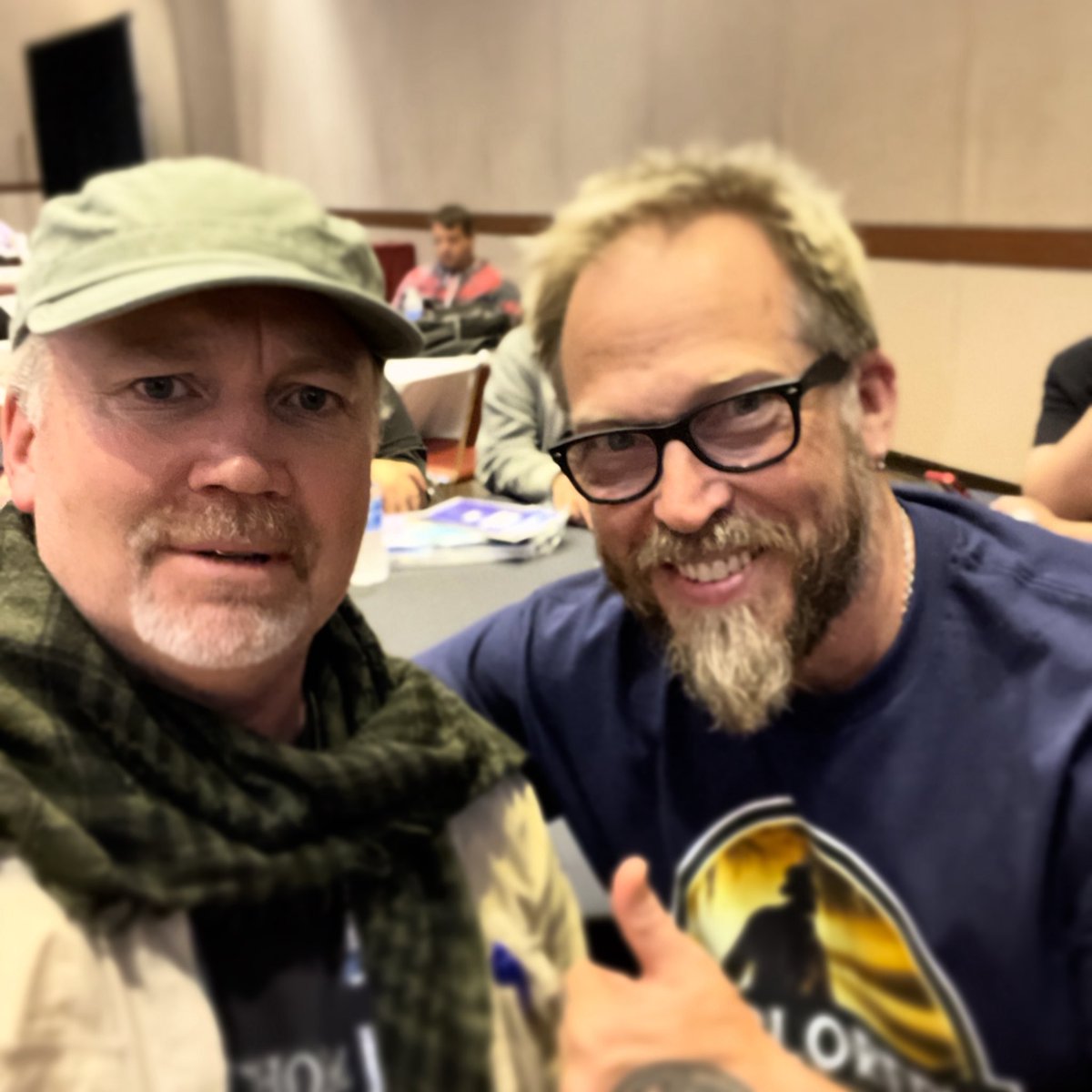 Hanging out with the powerhouse that is Gary <a href="/Nerdrotics/">Nerdrotic</a> at the epic <a href="/Cosmicsummitx/">The Cosmic Summit 2025</a>! Brilliant event and got to hang out with the coolest people. 

#cosmicsummit2025 #nerdrotic