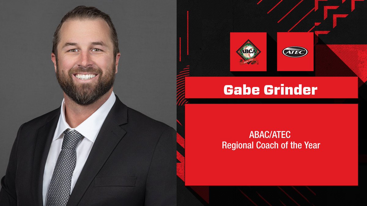 Congratulations to Gabe Grinder for being named the ABAC/ATEC Regional Coach of the Year for the Fire's Opening Round!!

#FuelTheFire🔥 #TheRightWaytoPlay