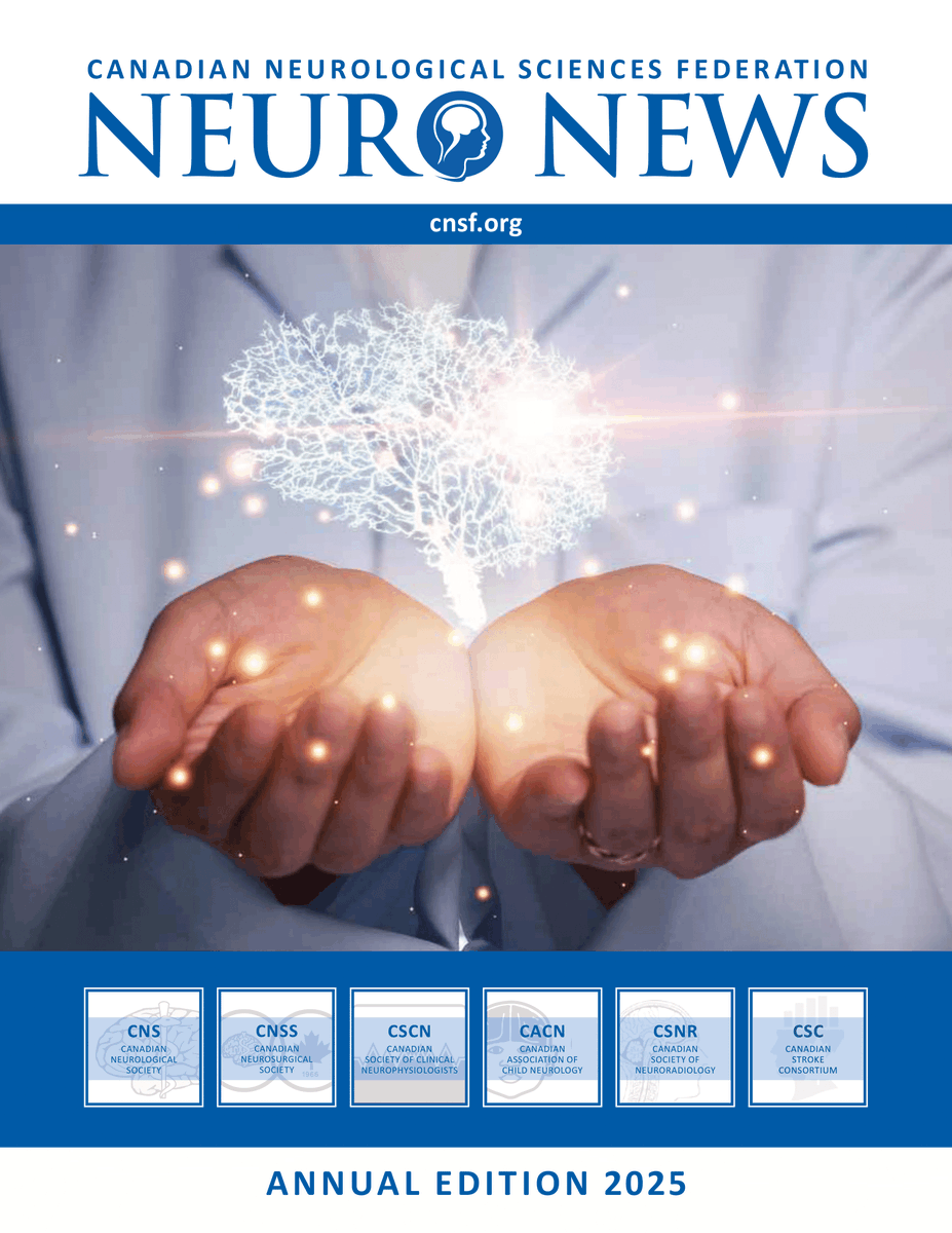 CNSFNeuroLinks's tweet image. 2025 CNSF Neuro|News Annual Edition
We hope you find this years ‘annual edition’ of the #CNSF Neuro|News both informative and of value. cnsf.org/about-cnsf/neu…
#2025CNSF #CNS #CNSS #CSCN #CACN #CSNR #CSC #JournalCJNS #neurology #neuroscience