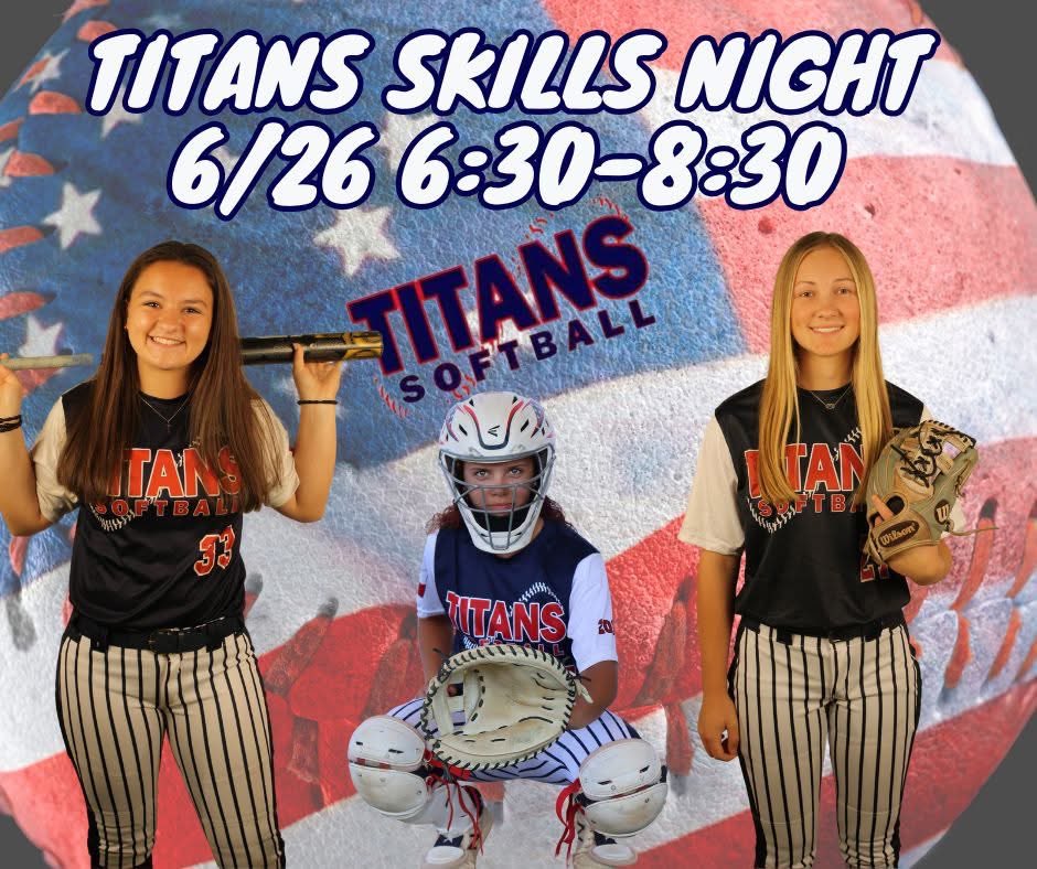 Titans workout Thursday 6/26 @ Ryan Hs contact coach Matt to confirm attendance