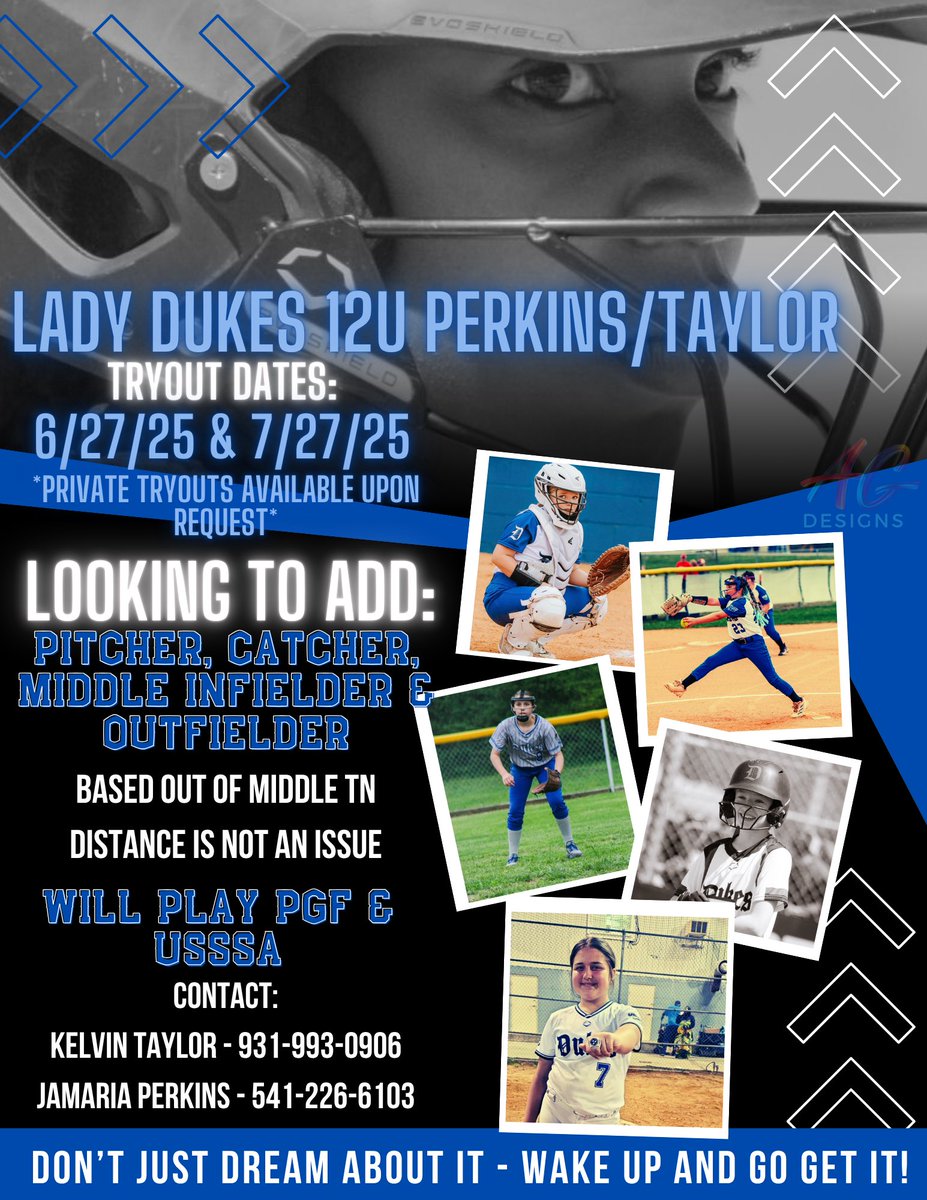F3Select's tweet photo. 🚨Lady Dukes 12U Perkins🚨

📌ALL positions open
📌Looking for Hard working pitchers and catchers
📌Seeking SPEED 🏃‍♀️‍➡️ and BIG bats‼️
📌Middle Infielder is a plus! 
📌Wanting players and families that are fully committed
https://t.co/LL7iEX01Tf https://t.co/lIBYEID7sc