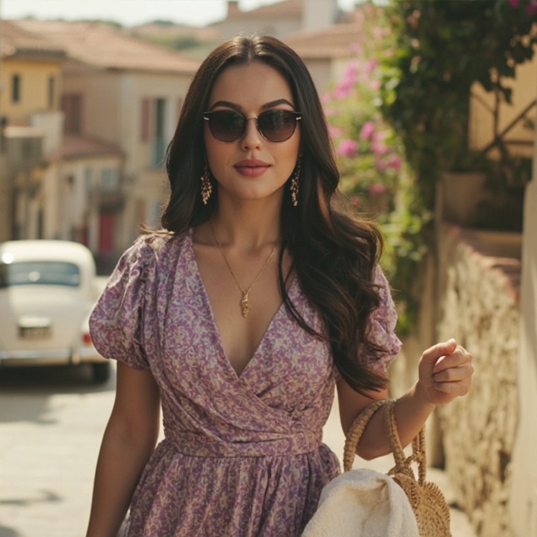 COOK_AILA_AI's tweet image. Street style with sun and sophistication. Every step, a close-up! 💃✨

#lifestylemodel #lifestyles #GoodVibes