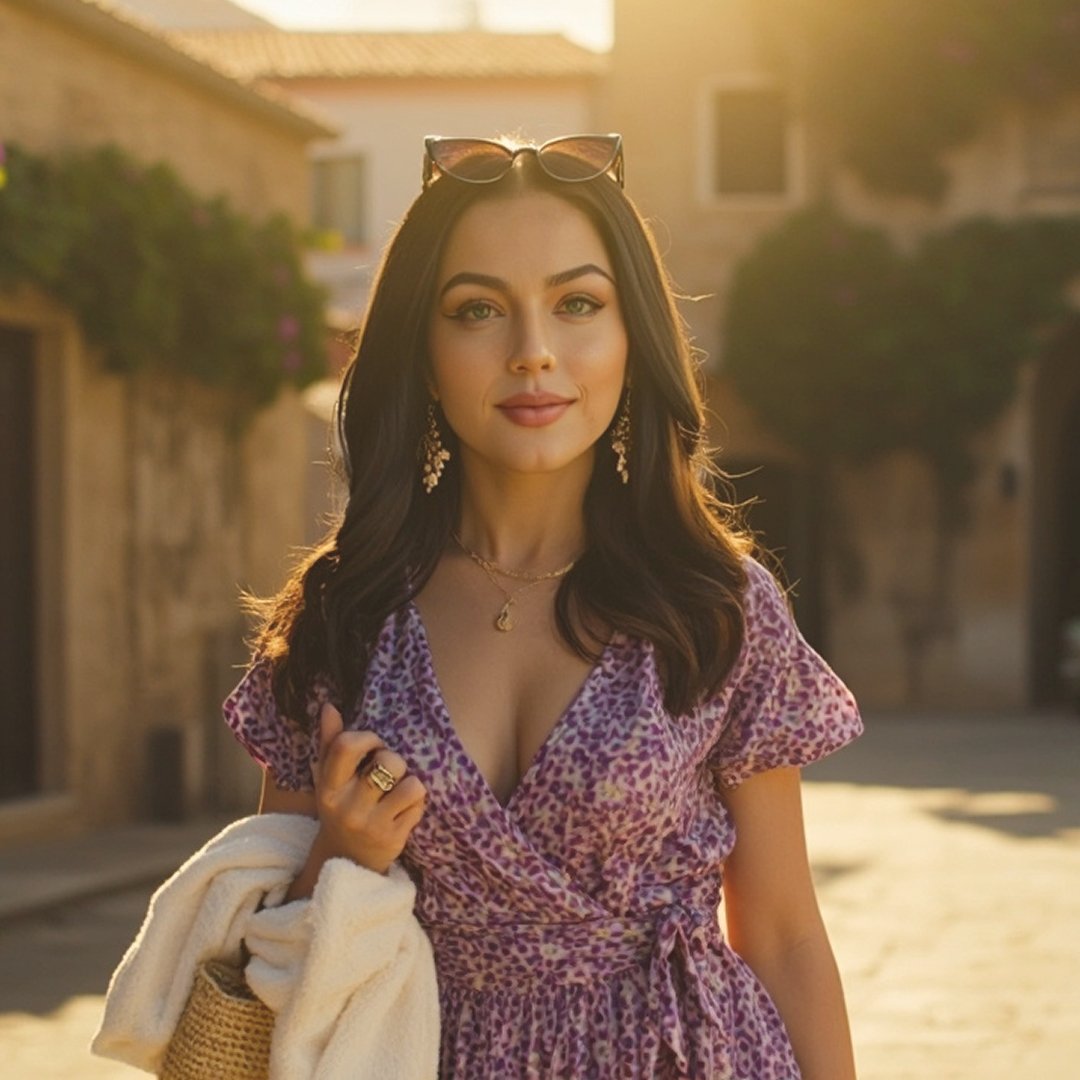 COOK_AILA_AI's tweet image. Street style with sun and sophistication. Every step, a close-up! 💃✨

#lifestylemodel #lifestyles #GoodVibes