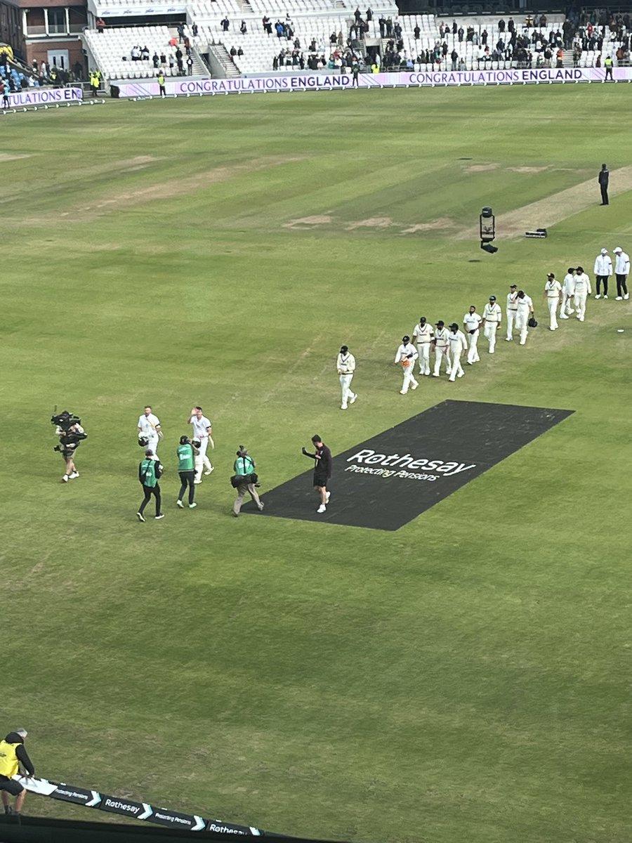 Incredible win by England, sealed with a six by Jamie Smith. They were so good today that the result rarely looked in doubt.