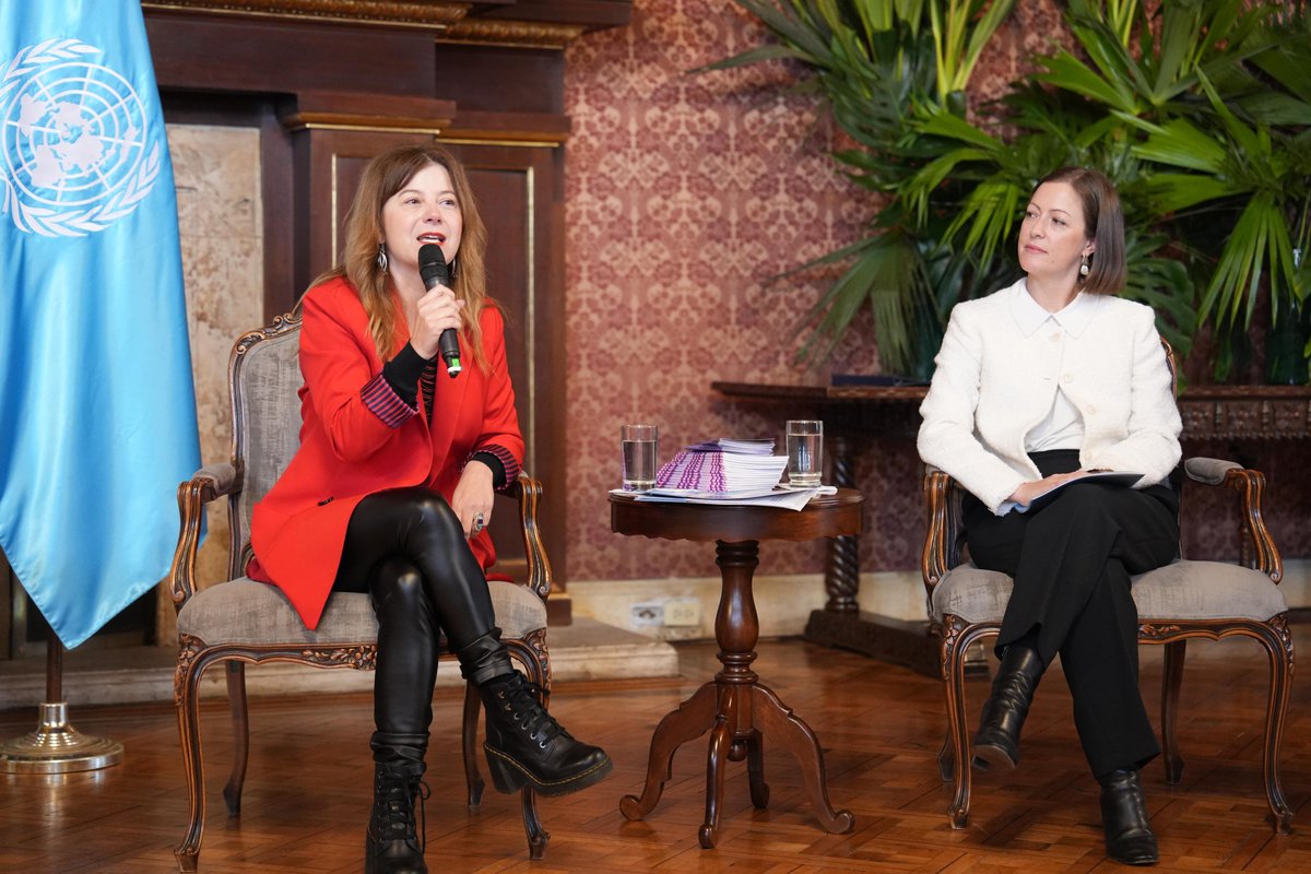 #DiaMujeresEnLaDiplomacia
Hoy junto a la Cancillería reafirmamos las prioridades de nuestro trabajo en Colombia para 2025-2028.

Continuaremos acompañando al Estado colombiano para seguir avanzando hacia la igualdad de género y no dar un paso atrás.