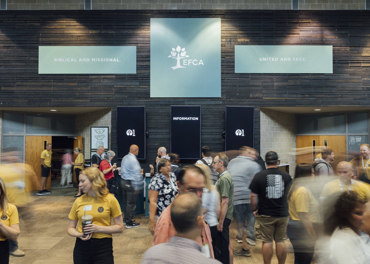 TheEFCA's tweet photo. #EFCAOne2025 is underway at @valleychurchdm!
Join us in prayer for a week of encouragement, connection and spurring each other on in our mission to glorify God by multiplying transformational churches among all people.
#EFCAOne https://t.co/LFaVdCUvcC