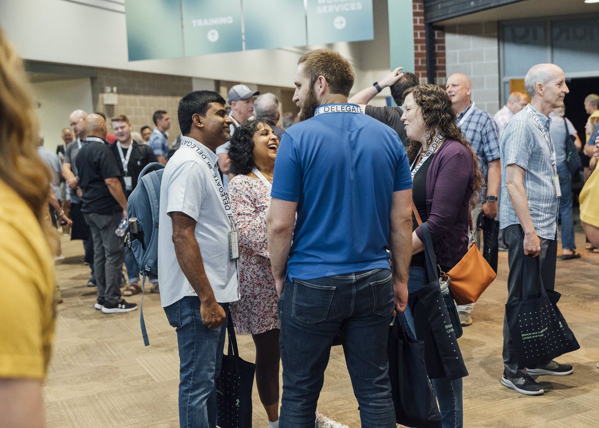 TheEFCA's tweet photo. #EFCAOne2025 is underway at @valleychurchdm!
Join us in prayer for a week of encouragement, connection and spurring each other on in our mission to glorify God by multiplying transformational churches among all people.
#EFCAOne https://t.co/LFaVdCUvcC
