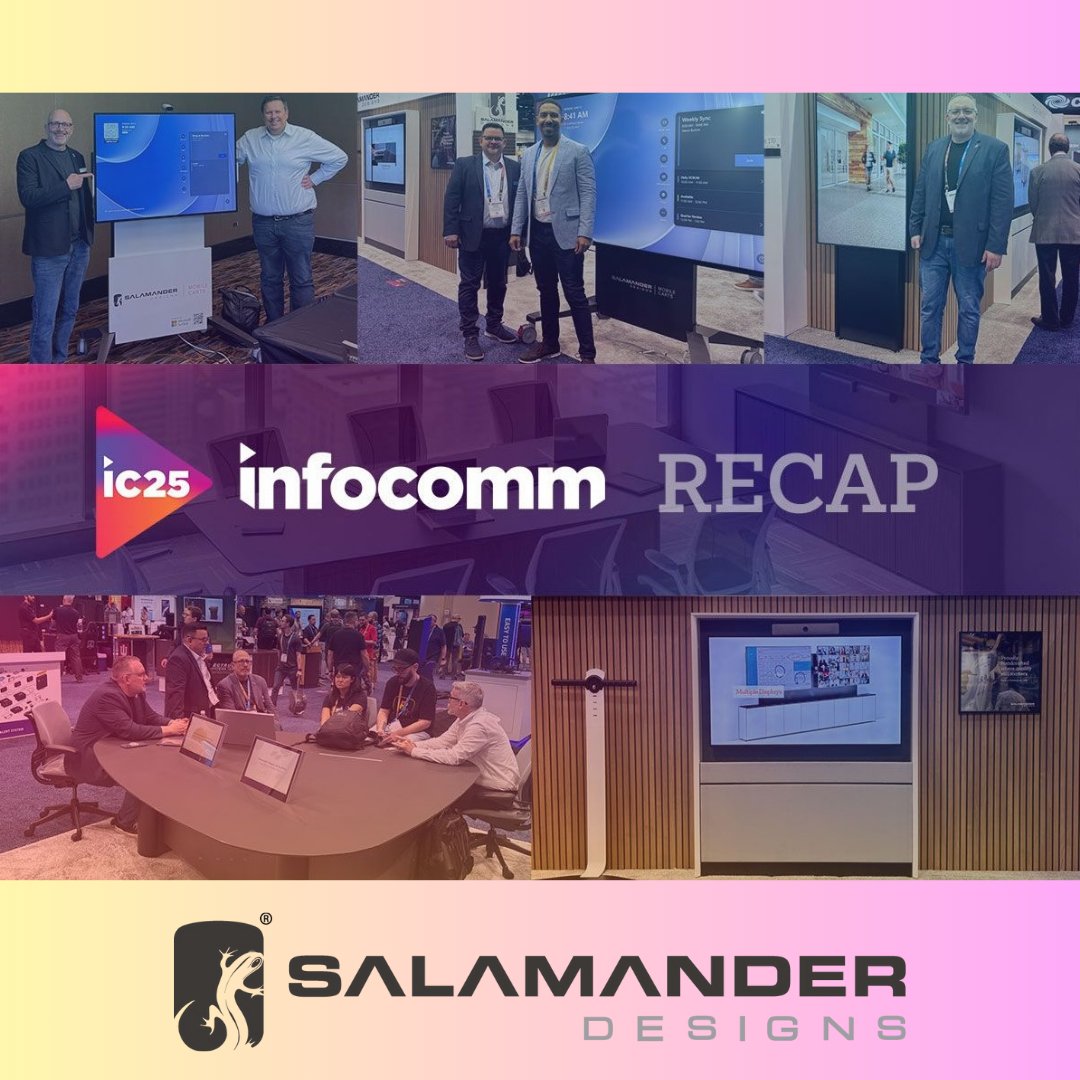 Didn't make it Orlando for InfoComm 2025?  On Fri 6/27 11AM join @Salamander Designs VP of Sales Chris Discotto for a post-InfoComm webinar just for YOU!  Register: is.gd/NAoDCK

#cabinets #avcarts #wallmounts #conferencetables #proav #avexperts #wepowerperformance