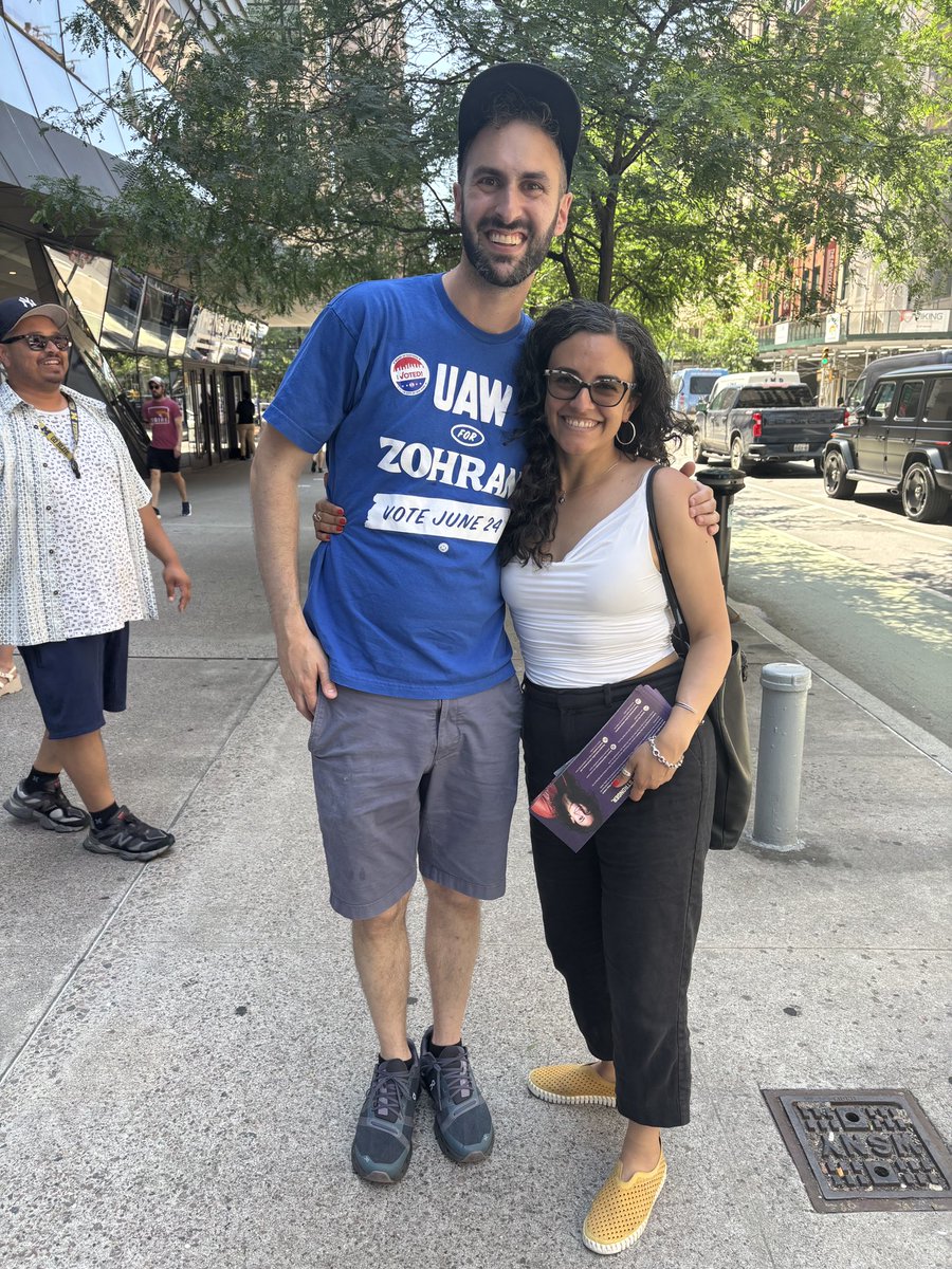 IT’S ELECTION DAY and a moment of joy for two grassroots campaigns in Council District 2 this afternoon 🌞