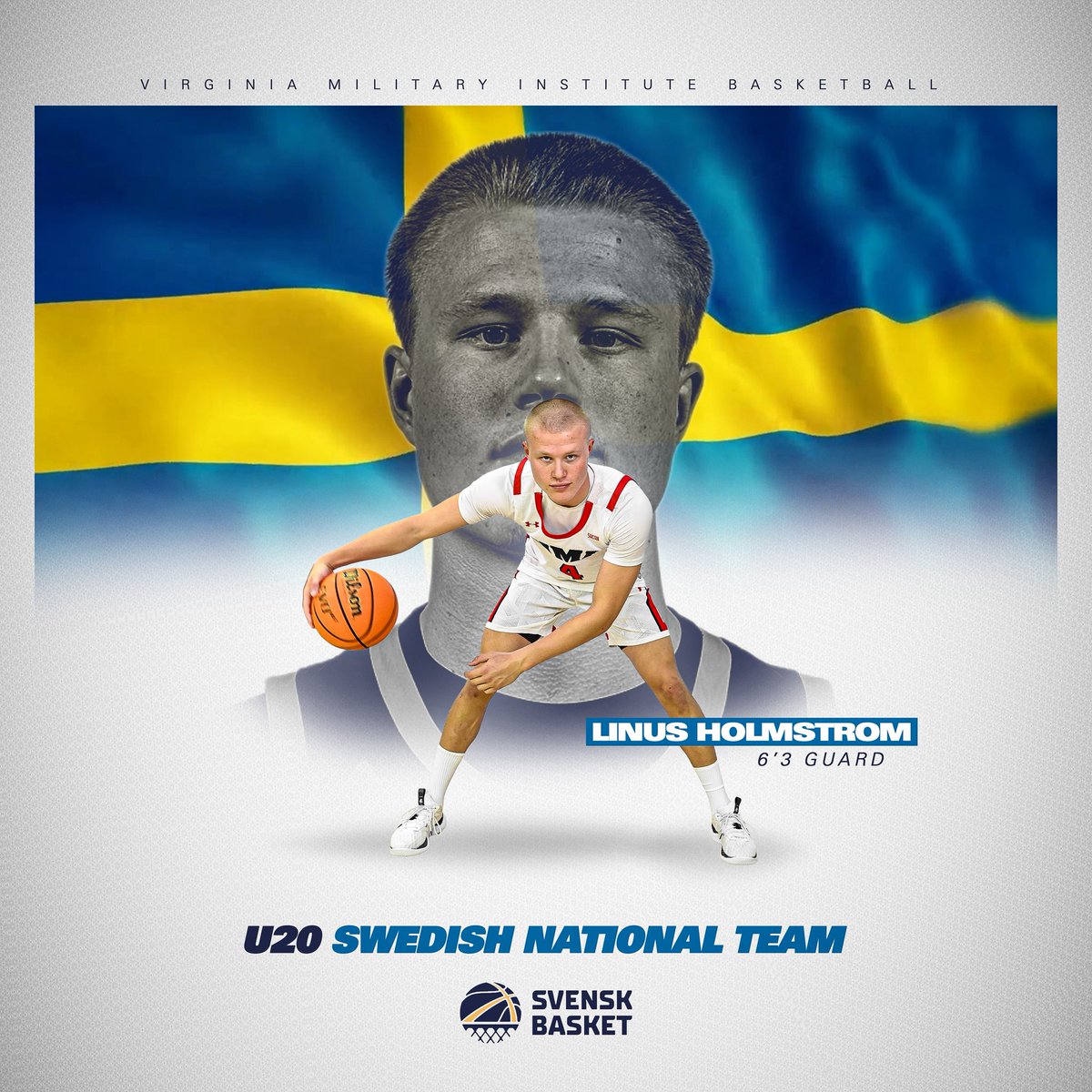 VMI Basketball (@vmi_basketball) on Twitter photo Officially on the roster for the U20 Swedish National Team! Go make us proud at the Nordic Championship🏀🎯
<a href="/LinusholmstromR/">Linus Holmström Riddervold</a>
#TheHUNT | #RahVaMil Officially on the roster for the U20 Swedish National Team! Go make us proud at the Nordic Championship🏀🎯
<a href="/LinusholmstromR/">Linus Holmström Riddervold</a>
#TheHUNT | #RahVaMil