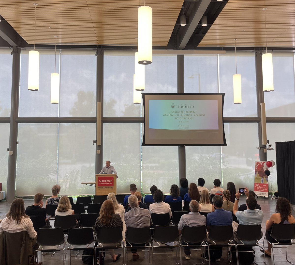 We are delighted to have world renowned scholar and advocate Dr. Bruce Kidd deliver an enlightening and thought-provoking talk on why physical education is needed more than ever.⁣
⁣
#CHYDS #PAForAll #AfternoonWithTheExperts #PhysicalEducation