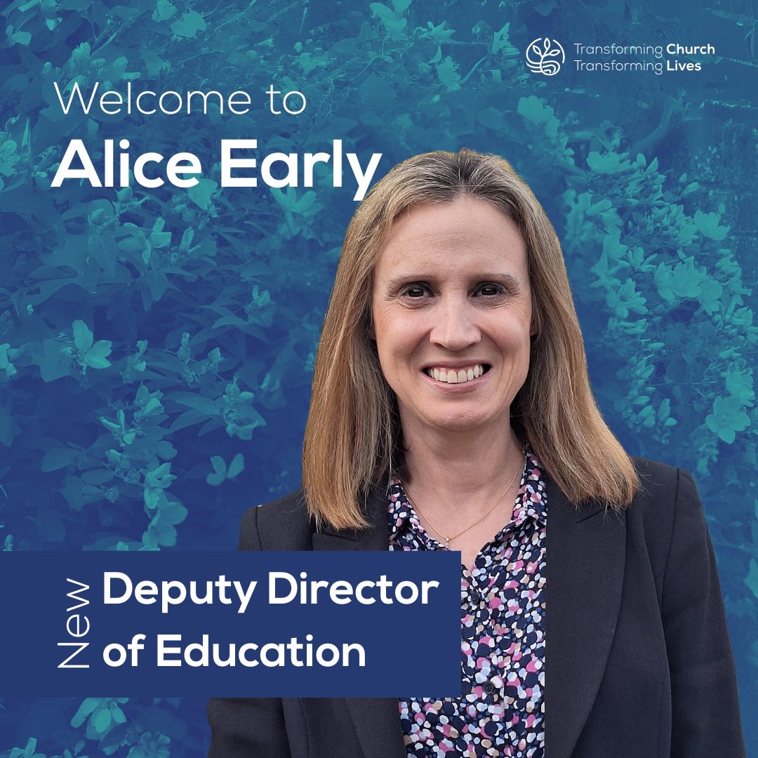 ajtear1972's tweet photo. We are delighted to announce that Alice Early will be joining us as our new Deputy Director of Education in September. See more details here: https://t.co/gpbSgDBtg8 ⁦⁦@NSforEducation⁩ ⁦@CofE_Education⁩ ⁦@CofEGuildford⁩ ⁦⁦@schoolsallexcel⁩ https://t.co/nuwJNKHUx0