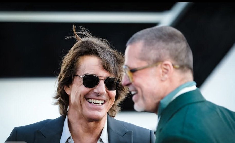 #TomCruise
#BradPitt