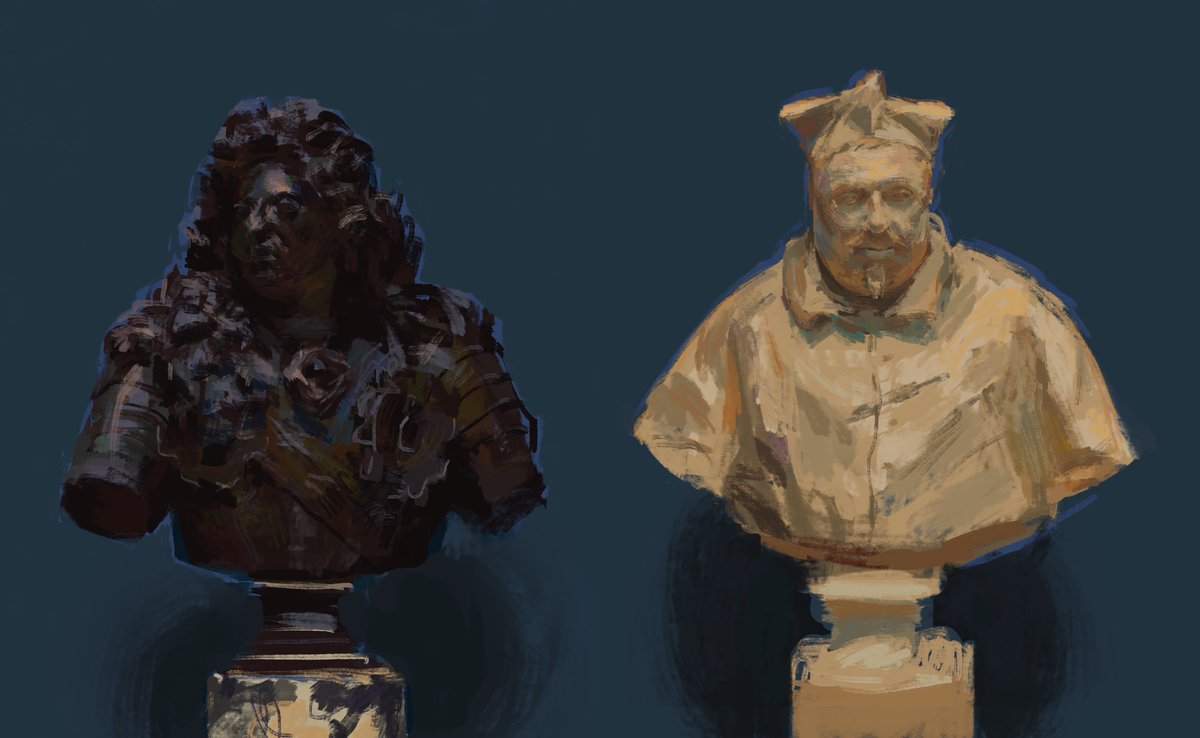 Color studies, finger on iPad