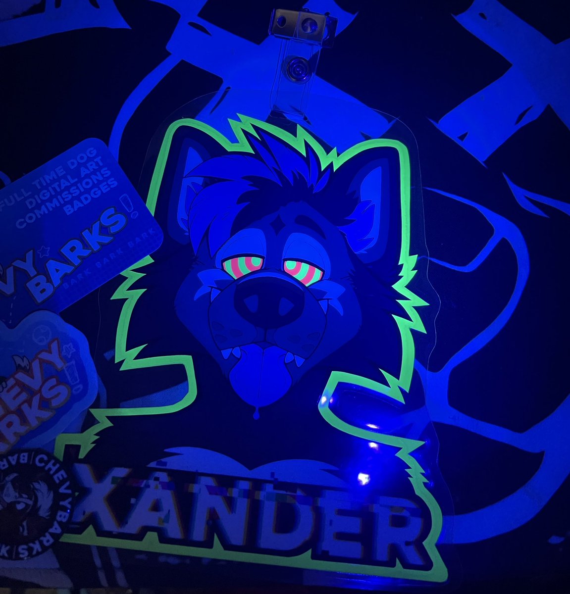 stinkymal12's tweet image. Thank you so much to @ChevyBarks for my badge!! I love it so much!!