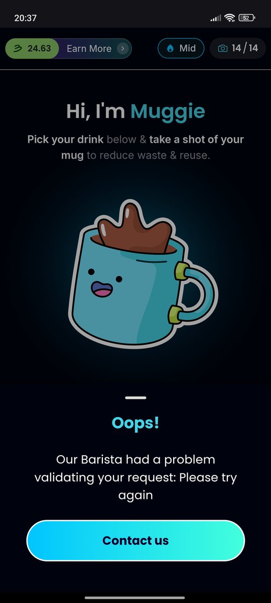 Aligks's tweet photo. @mugshot_vet Why am I getting an error? https://t.co/jrajkpa2pI